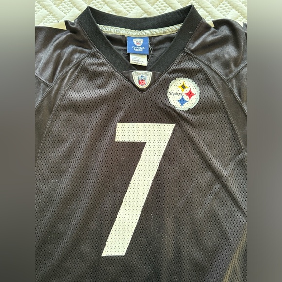 Reebok Onfield Pittsburgh Steelers Ben Roethlisberger NFL Jersey Youth Unisex L - Picture 8 of 13